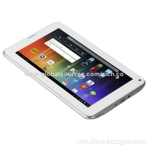 7-inch A13 Capacitive Android 4.0 Tablet PC with 2G GSM Call, Dual Camera, 3G Dongle, WiFi/b/g/n